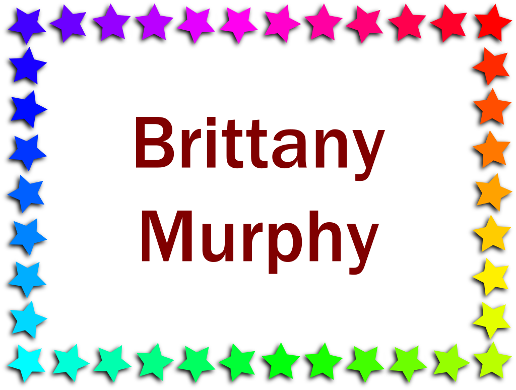 Brittany Murphy photo
