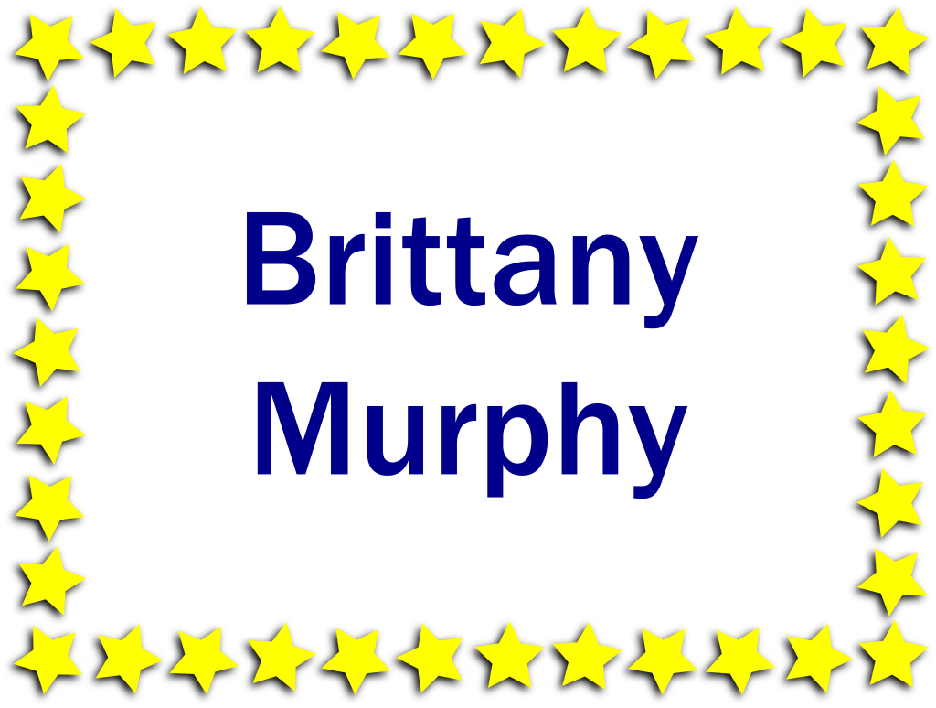 Brittany Murphy fotka, fotečka